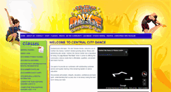 Desktop Screenshot of centralcitydance.com